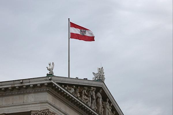 Fahne von Österreich (Archiv), via dts Nachrichtenagentur