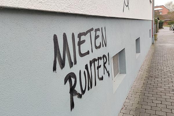 Graffiti mit Schriftzug