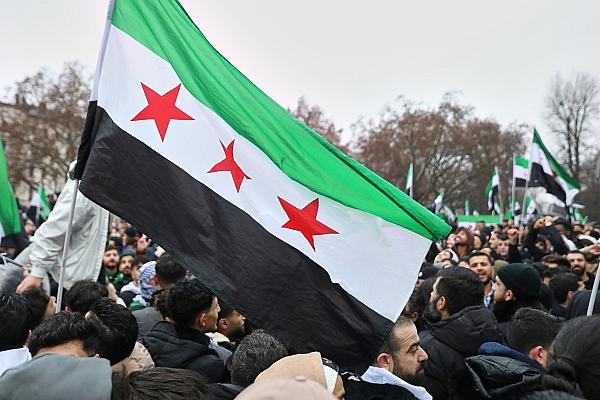 Syrer in Deutschland feiern den Sturz von Assad in Syrien (Archiv), via dts Nachrichtenagentur