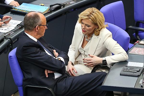 Friedrich Merz und Julia Klöckner (Archiv), via dts Nachrichtenagentur