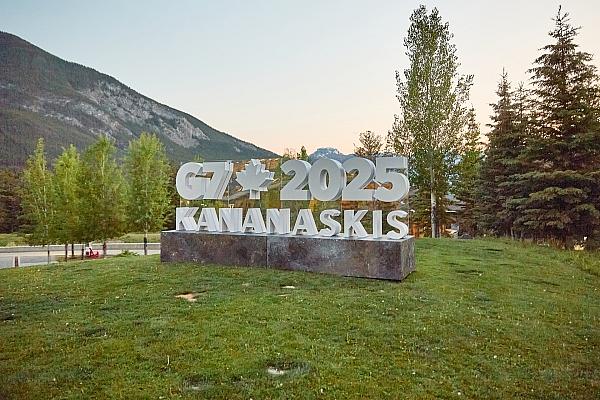 Logo von G7-Gipfel 2025 in Kanada am 16.06.2025, via dts Nachrichtenagentur