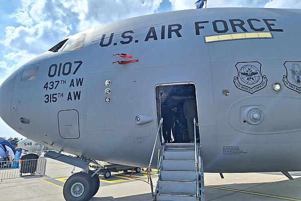 Militärfrachtflugzeug Boeing C-17 Globemaster (Archiv), via dts Nachrichtenagentur