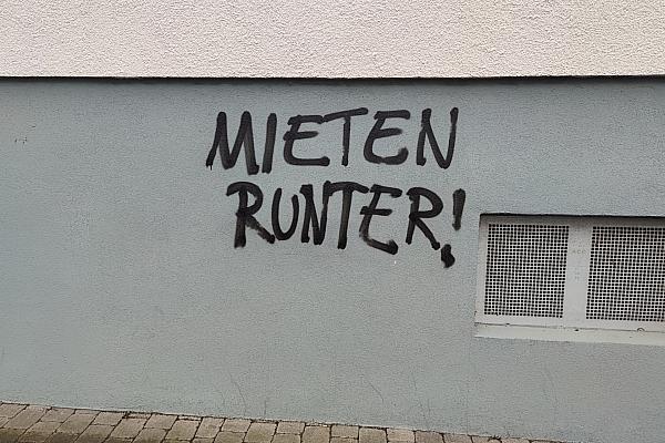 Graffiti mit Schriftzug